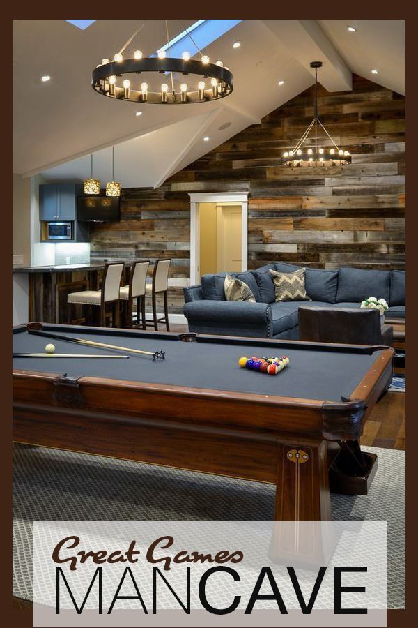 Man cave decor ideas game room lighting inspiration. Find the best game room lighting at Brand Lighting (888) 991-3610