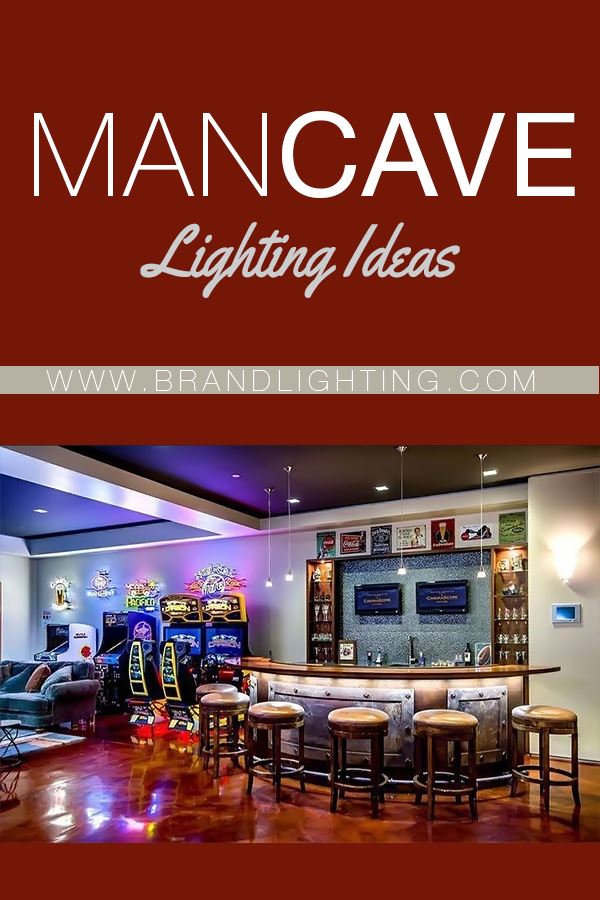 Pool table lighting ideas for your man cave or game room. Find the best game room lighting at Brand Lighting (888) 991-3610
