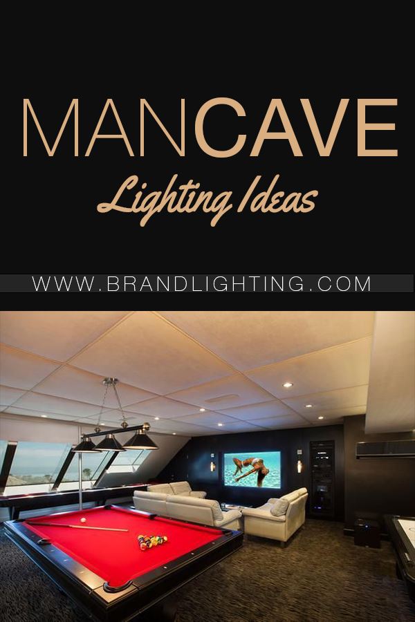 Game room and man cave lighting ideas. Find the best game room lighting at Brand Lighting (888) 991-3610